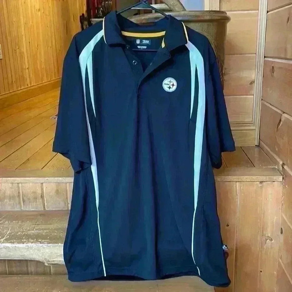 NFL Other - Pittsburg Steelers NFL team apparel polo shirt.